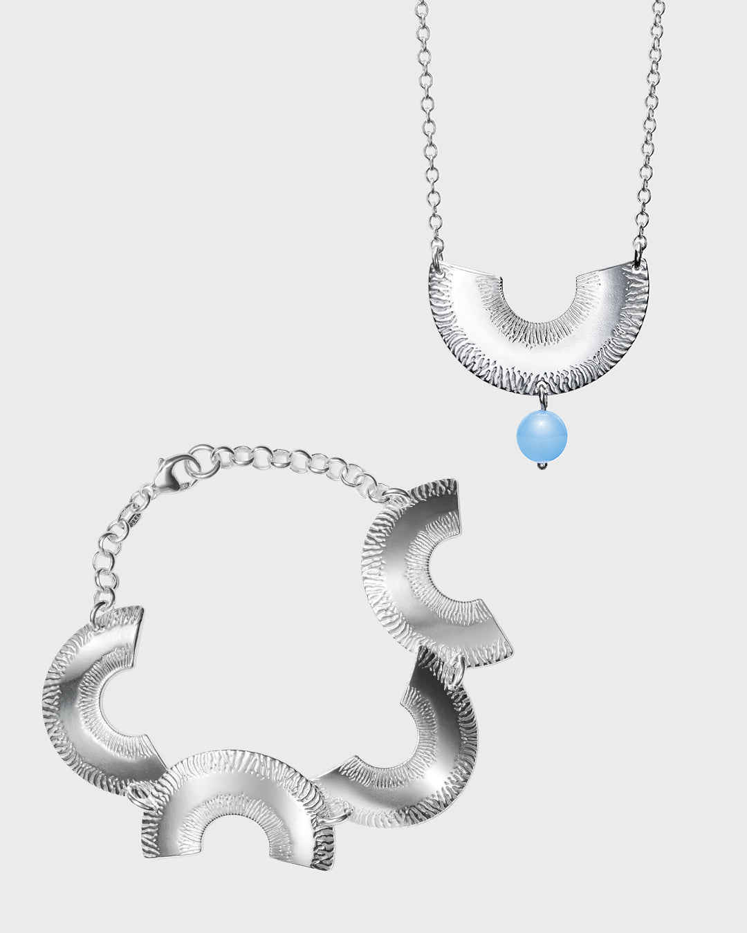 Kaaria ブレスレット&ネックレス シルバー