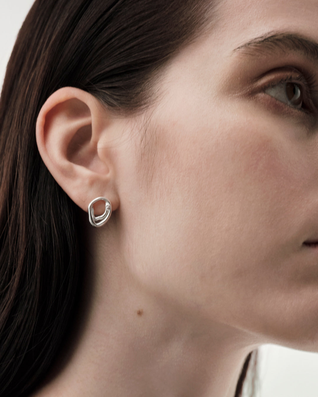 Männyt スタッドピアス シルバー