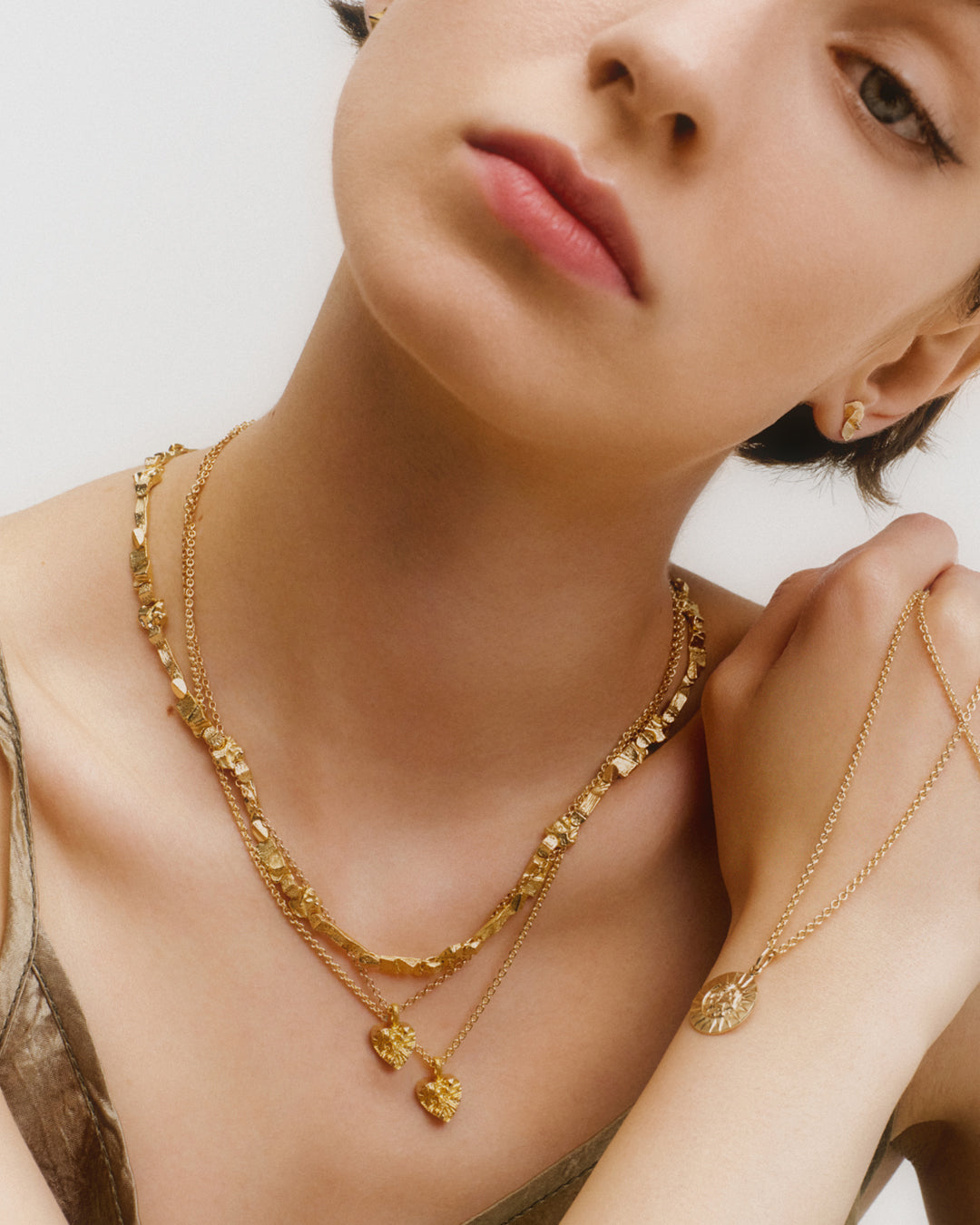 Tenochtitlan II ゴールドネックレス