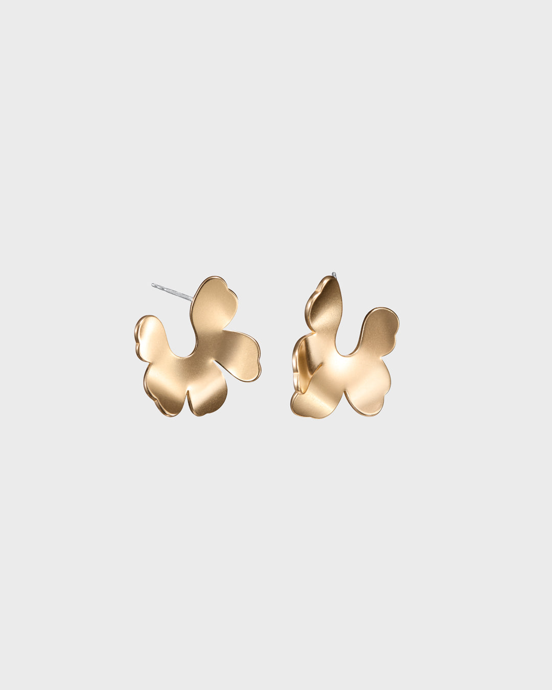 Unikko スモールピアス ブロンズ