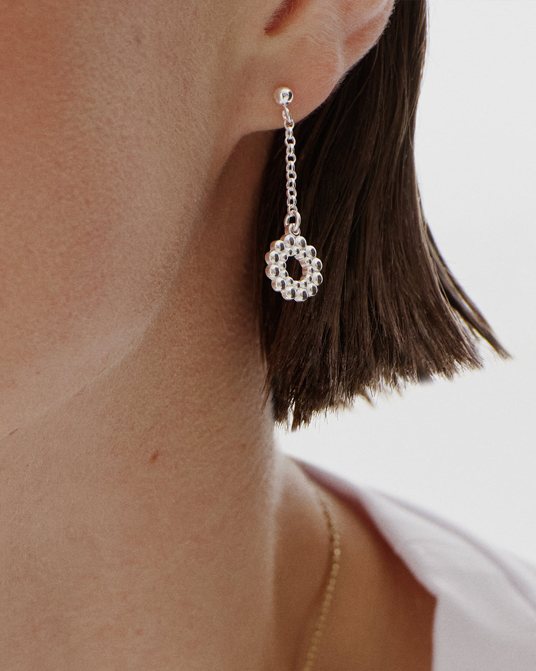 Valoisa ドロップピアス シルバー