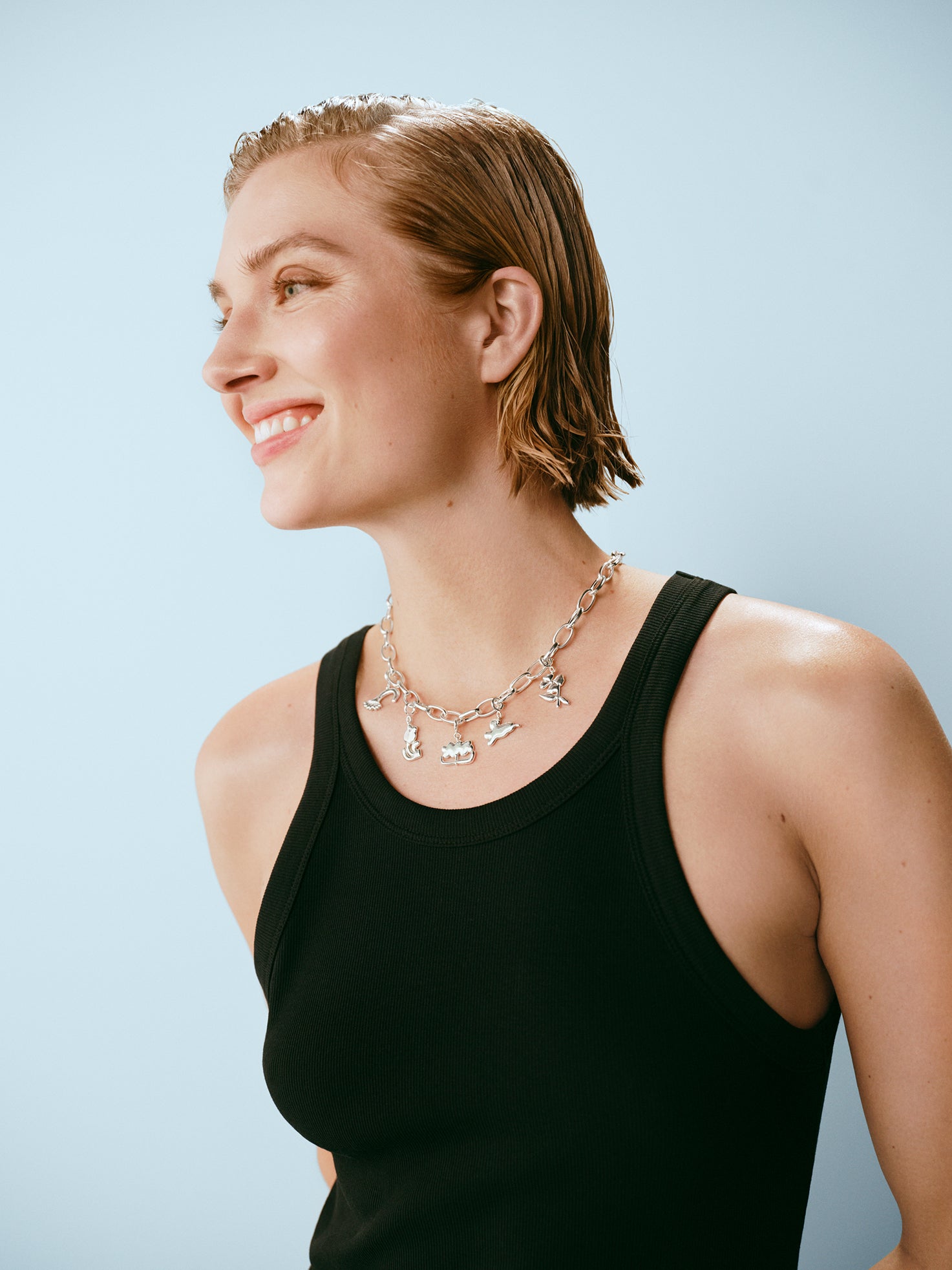 Kalevala x Marimekko Garden Rantakukka-hela hopea