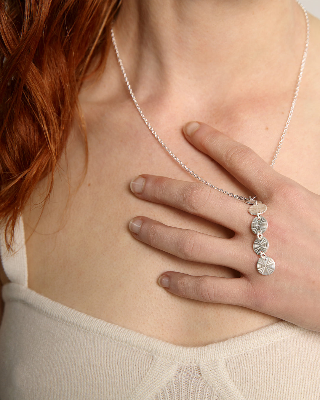 Kosmos pendant 5 parts silver