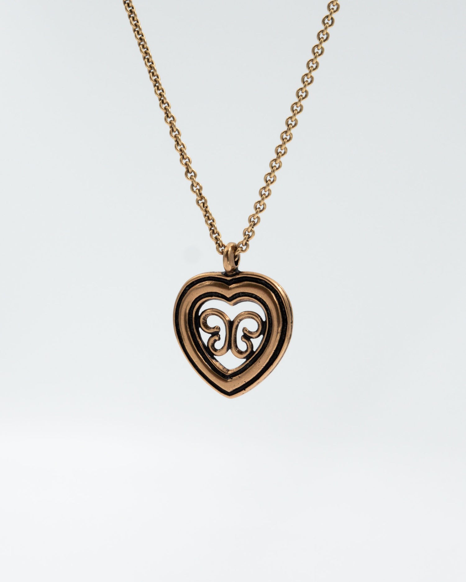 Preloved Utajärven sydän ペンダント 70cm ブロンズ