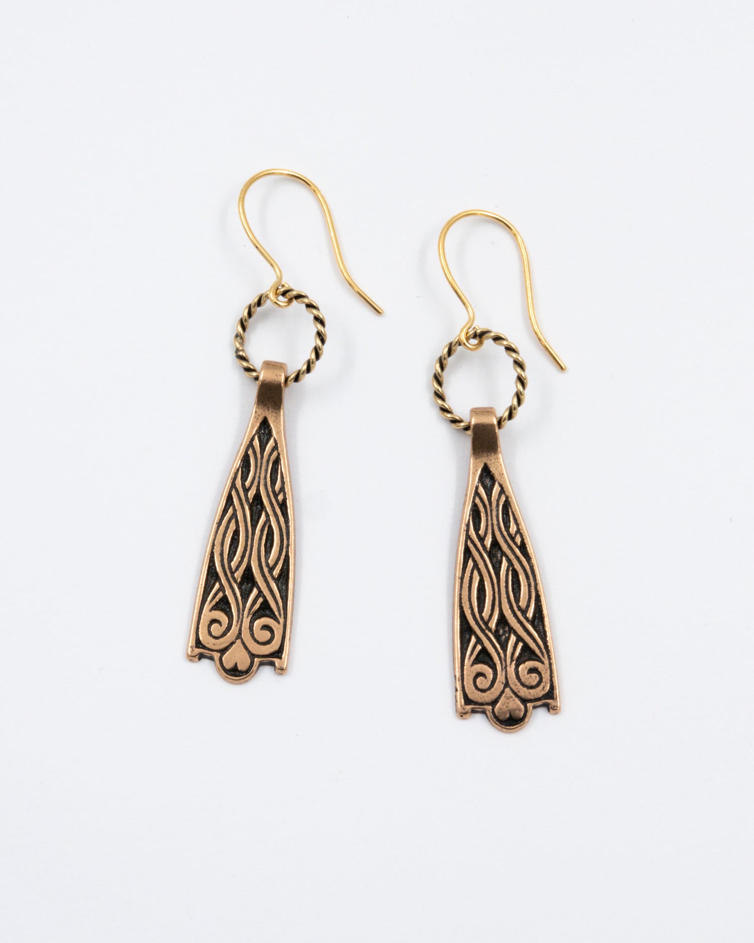 Preloved Kaukola Kekomäki ピアス ブロンズ