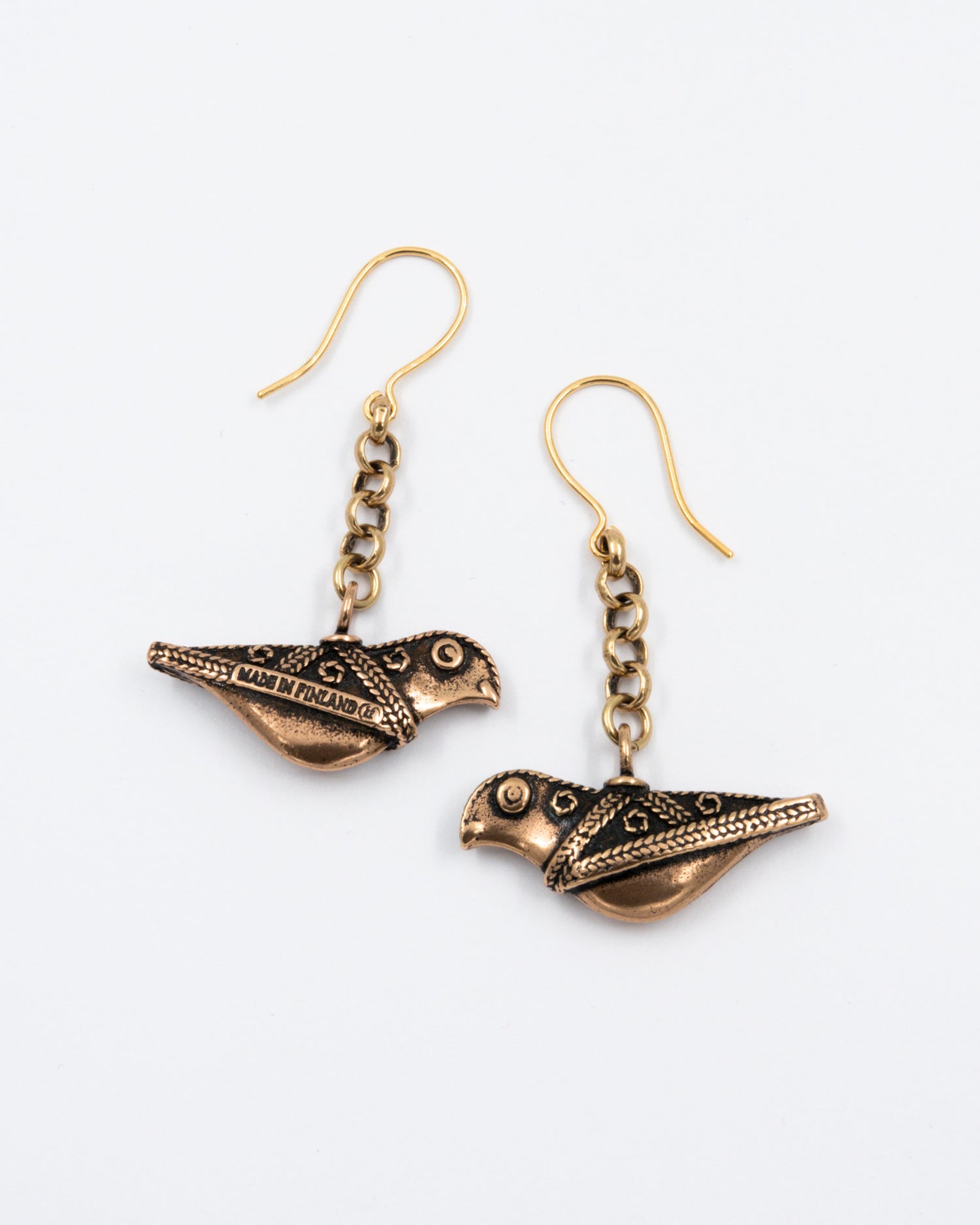 Preloved Hattulan lintu ピアス ブロンズ