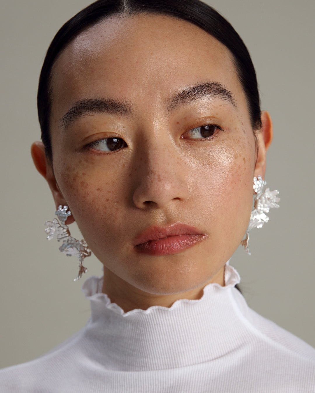 Tundra Earrings 2-piece Silver