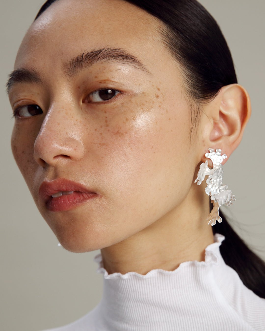 Tundra Earrings 2-piece Silver