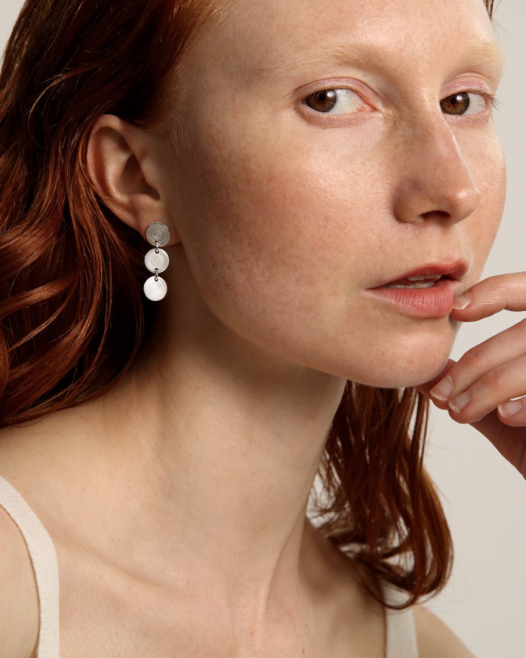 Kosmos-korvakorut 3 osaa hopea puolipari oikea