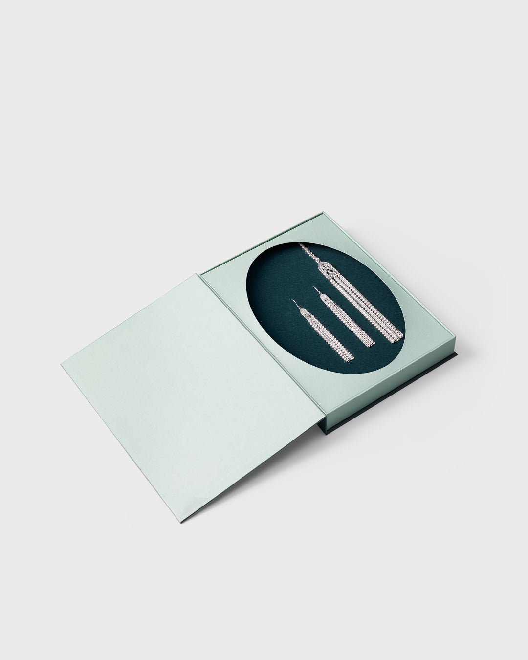 Paratiisi-korvakorut hopea puolipari vasen