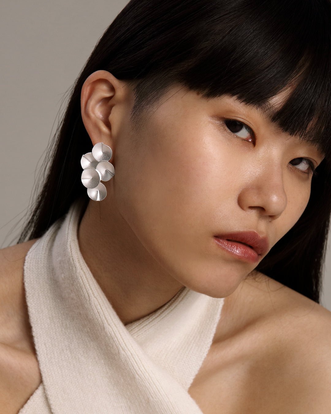 Kaikuja-korvakorut hopea