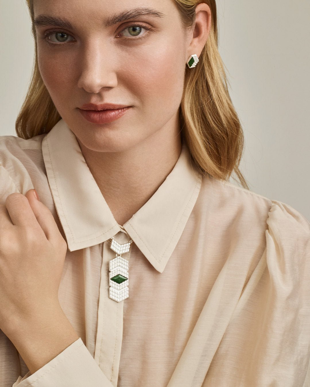 Tree Spirit Stud Earrings Silver