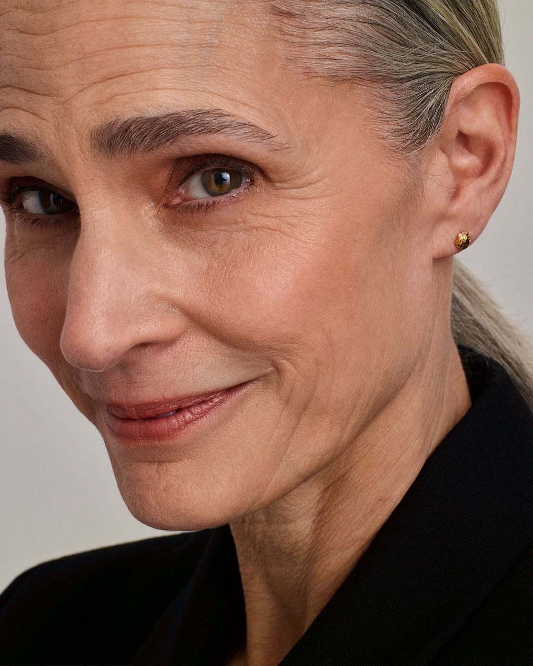 Minihippu-korvakorut kulta puolipari oikea