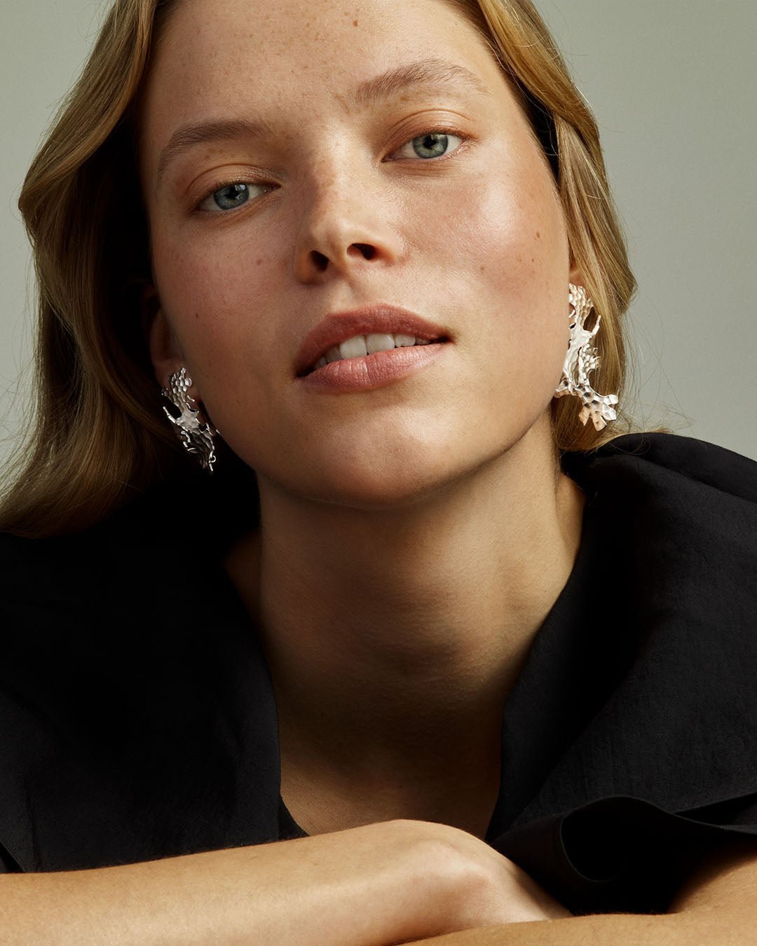 Tundra Earrings Silver