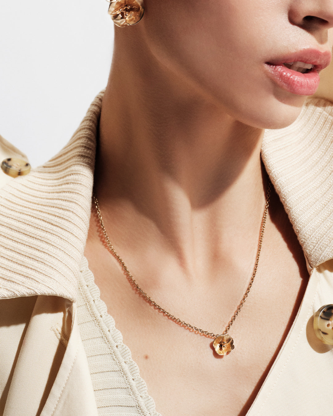 Midsummer Night Rose スモールネックレス