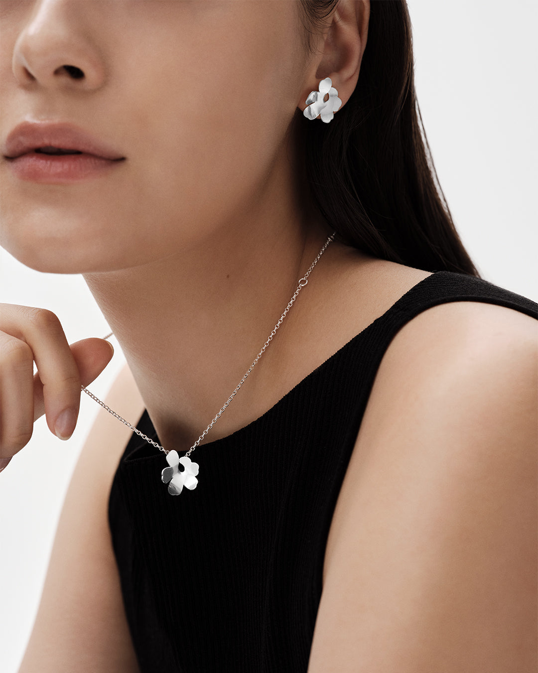 Kalevala x Marimekko | ミニピアス シルバー 1ピース