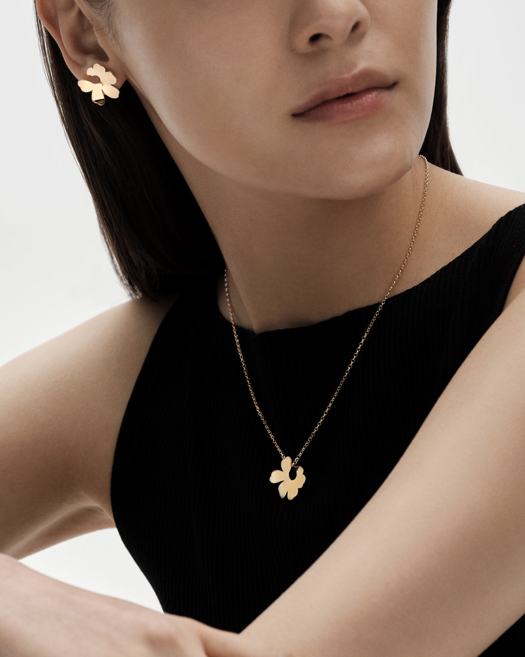 Unikko-korvakorut mini kulta