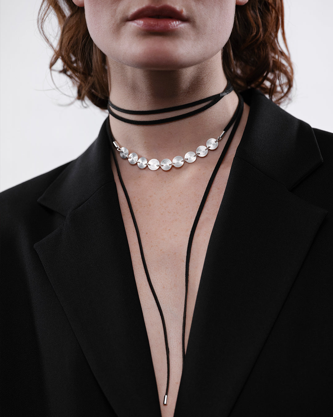 Kosmos choker silver