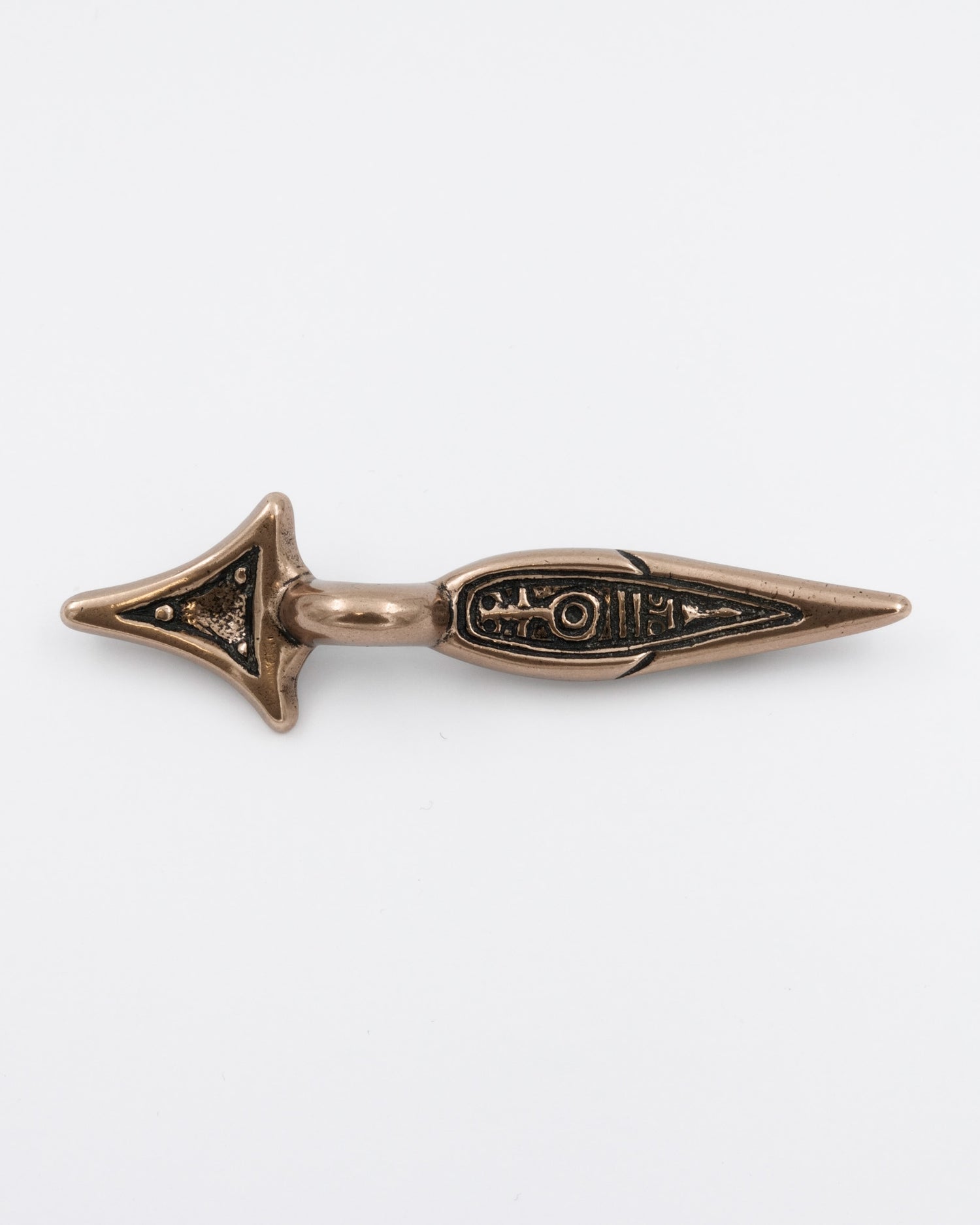 Preloved Uskelan nuoli ブローチ ブロンズ