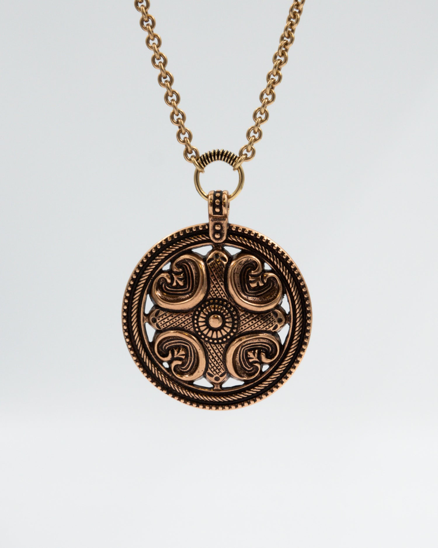 Pidetty Räisälän riipus iso pronssi