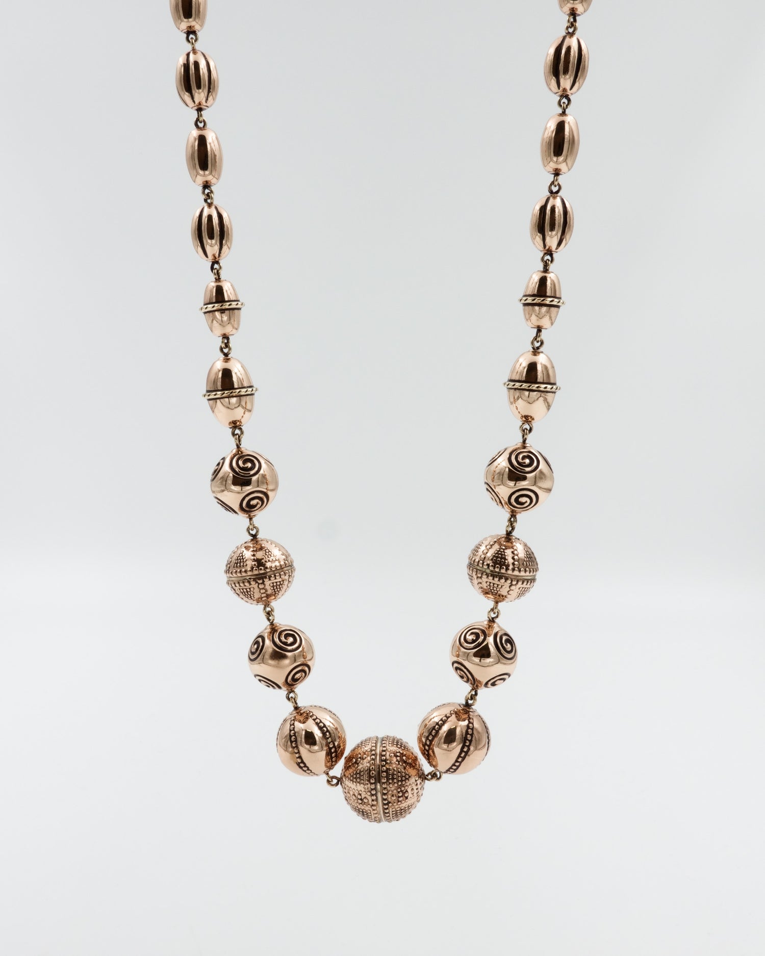 Preloved Halikko ネックレス 55cm ブロンズ