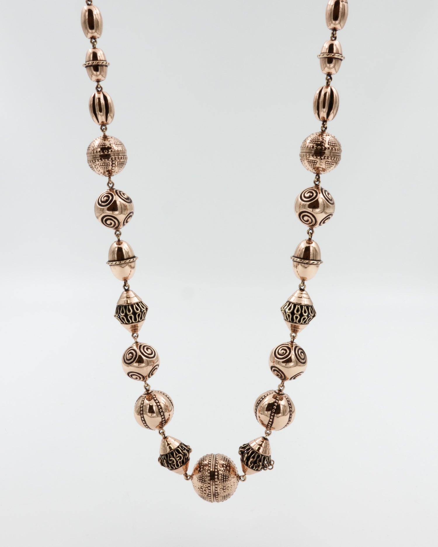 Preloved Halikko ネックレス 70cm ブロンズ