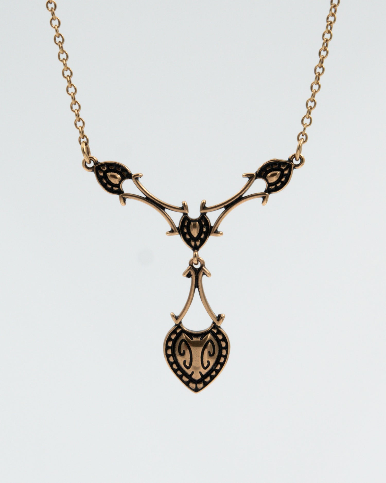 Preloved Helinä ネックレス 42/45 cm ブロンズ