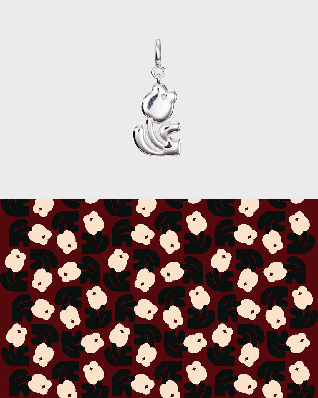 Vinkkeli チャーム シルバー – Kalevala x Marimekko Garden