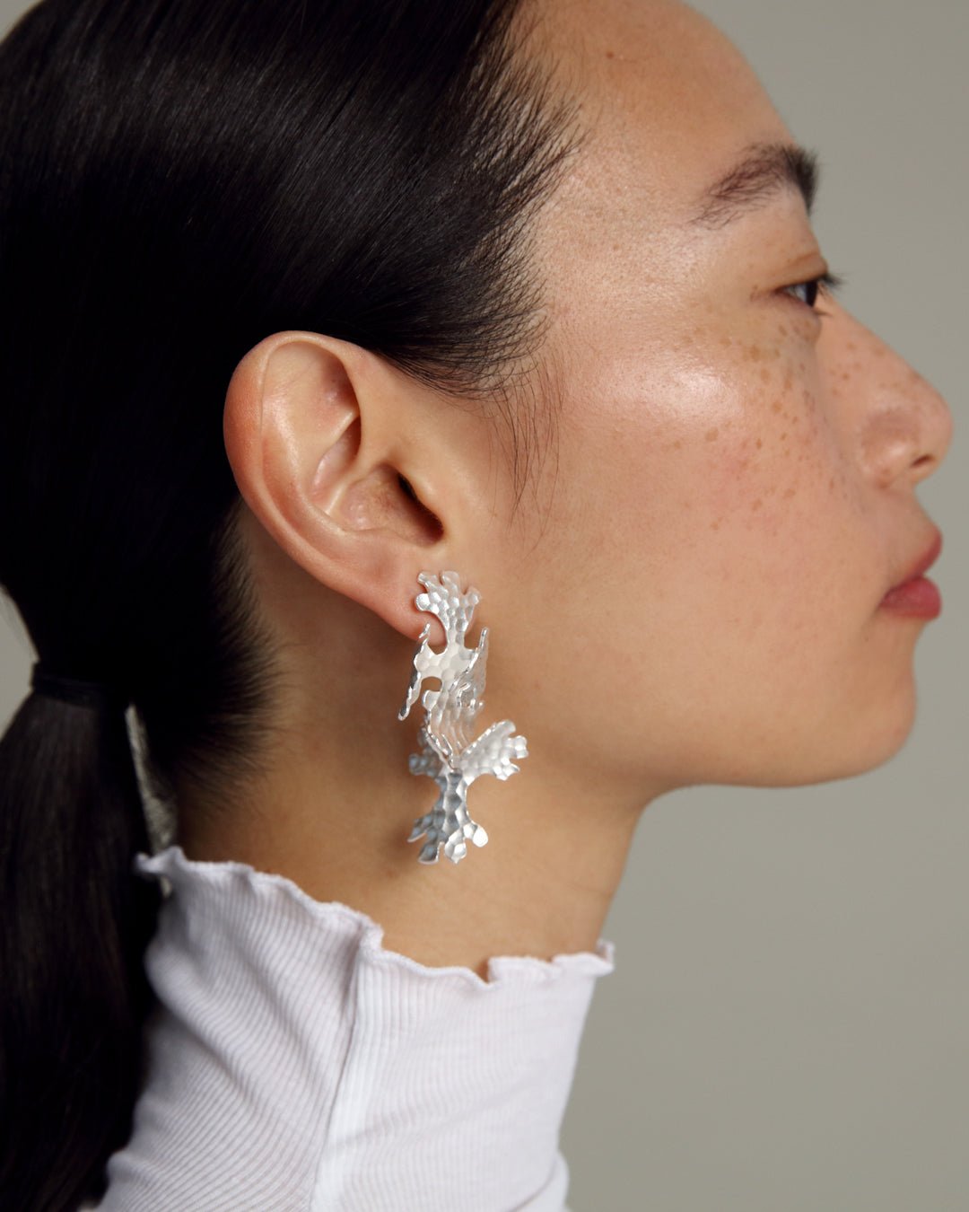 Tundra Earrings 2-piece Silver