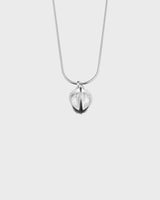 Snow Flower Pendant small silver 45 cm