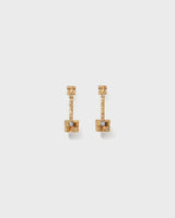 Thai ゴールドロングピアス ハーフ（右）