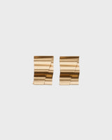Alluring single earring bronze